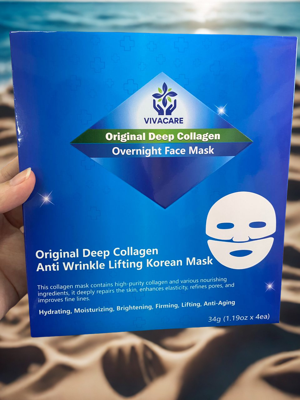 Deep Collagen Anti-wrinkle Korean Facial Mask