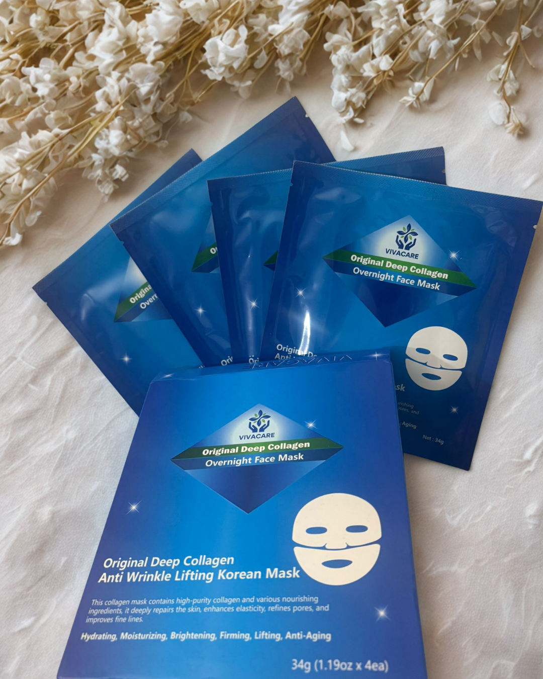 Collagen Real Deep Mask - Pack of 3 Masks